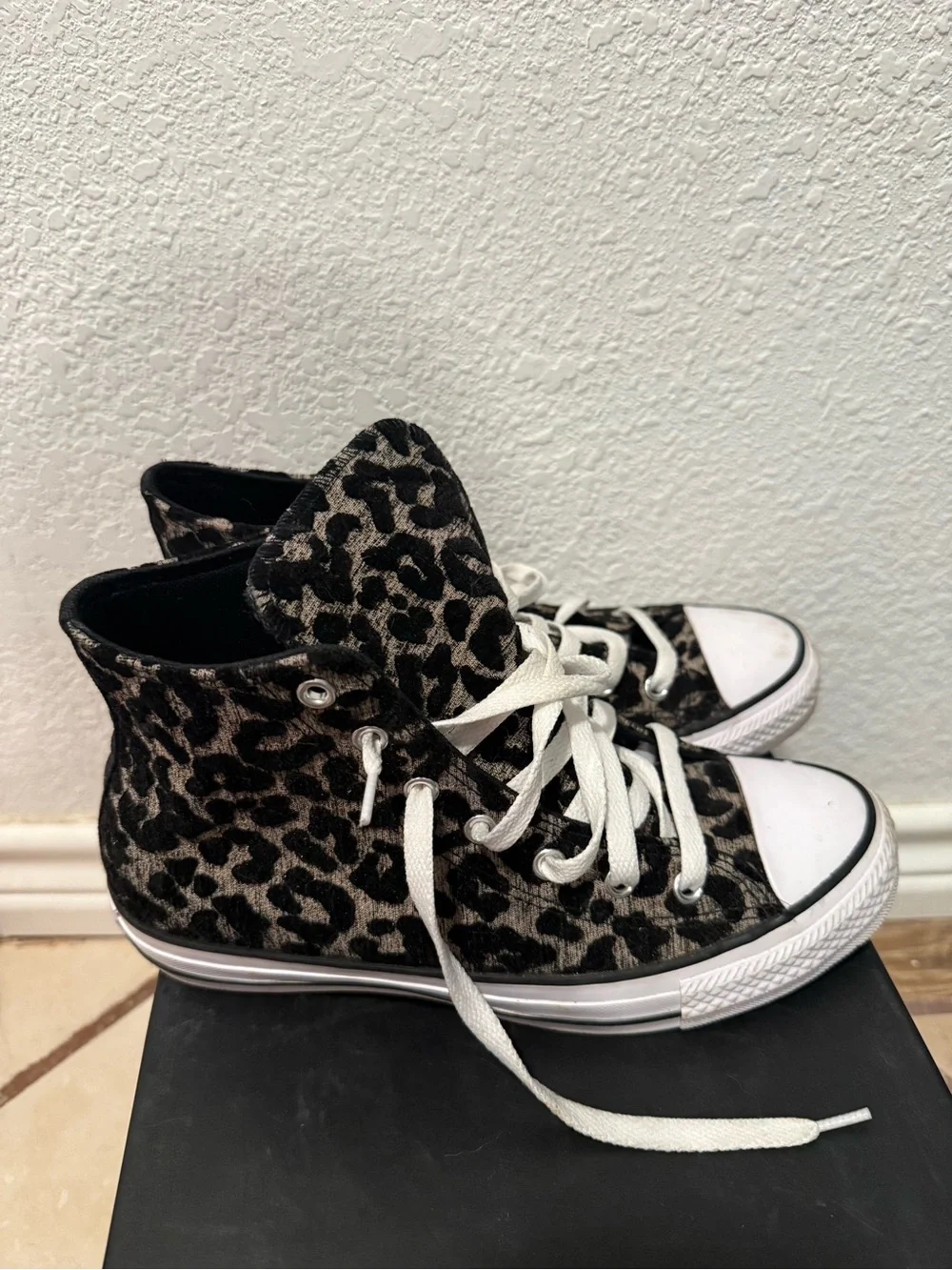 Converse Leopard Print High-Top